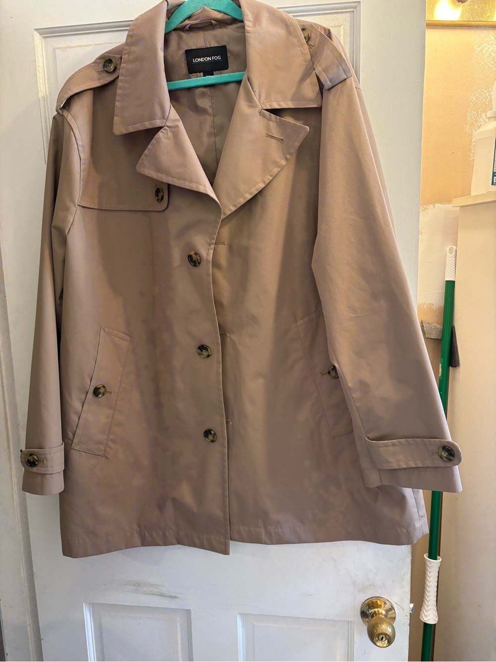 London Fog Tan Trench Coat